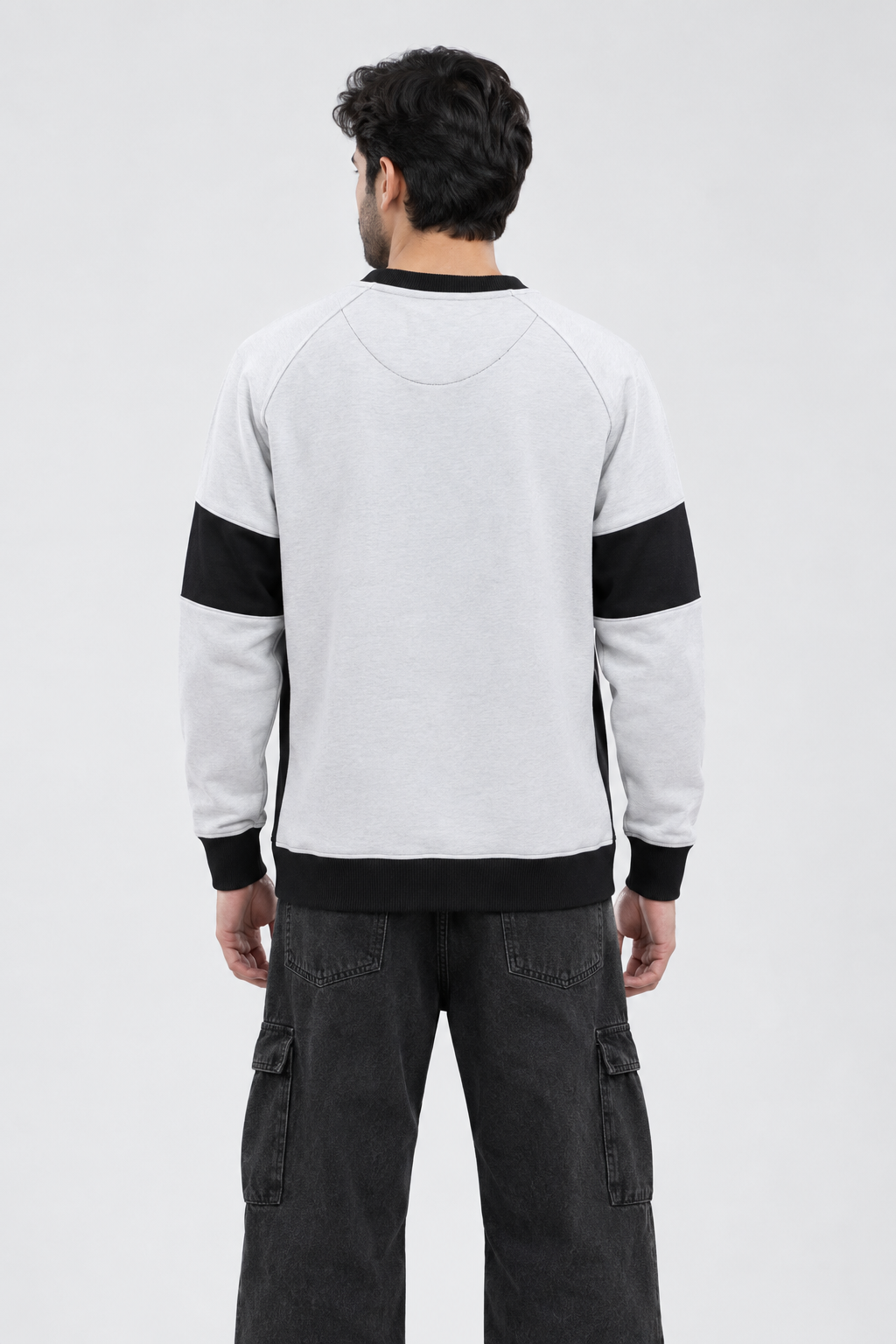 Grey & Black Sweatshirt - Unisex