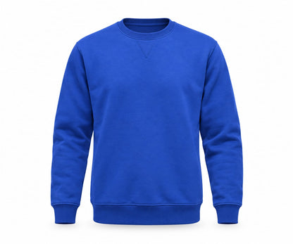Royal Blue Fleece Sweatshirt – Unisex