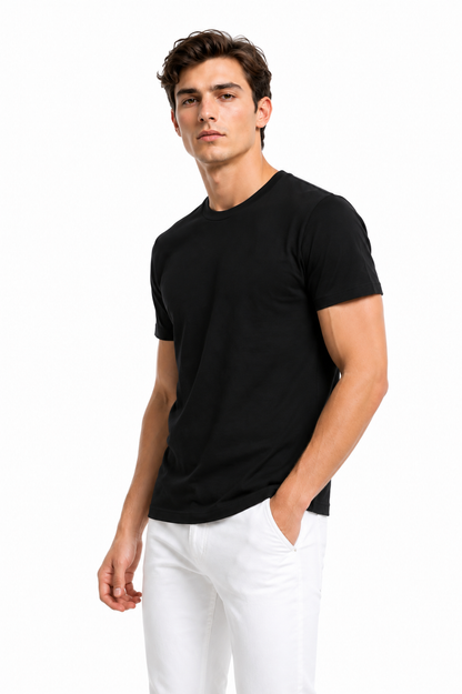 Black T-Shirt for Men