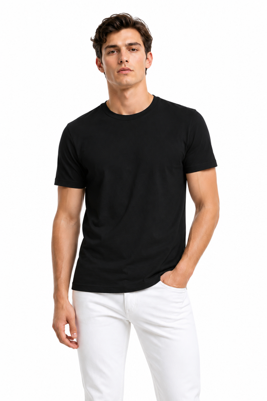 Black T-Shirt for Men