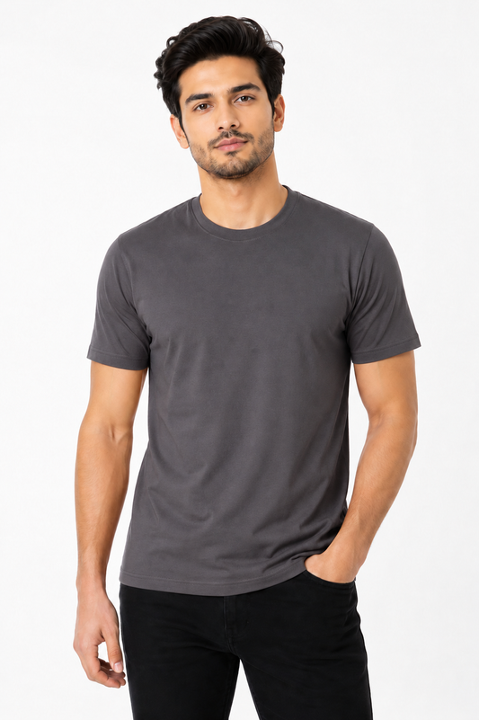 Charcoal Grey T-Shirt for Men