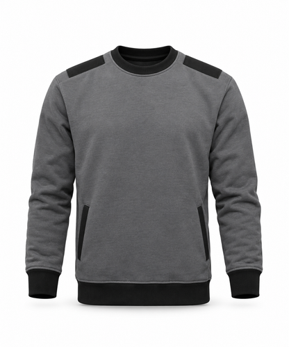 Charcoal Grey Fleece Sweatshirt – Unisex
