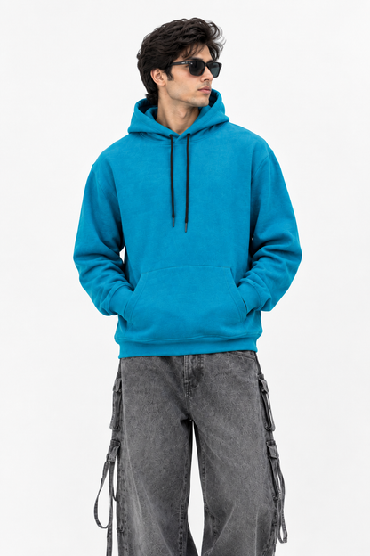 Classic Blue Pullover Unisex Hoodie