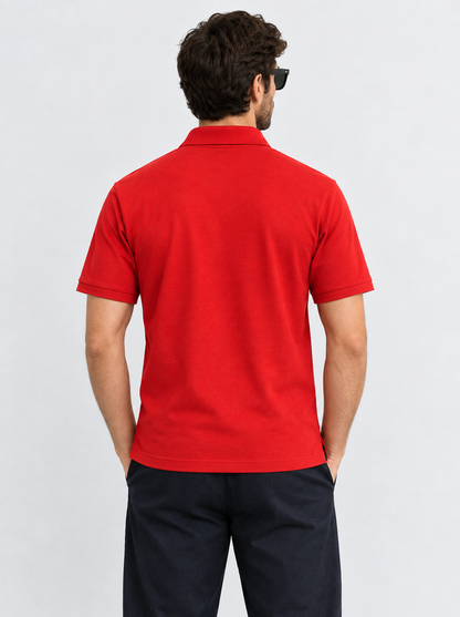 Red Polo Shirt for Men