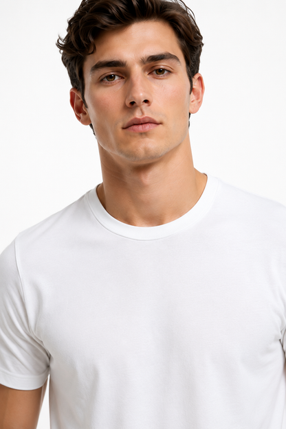 White T-Shirt for Men